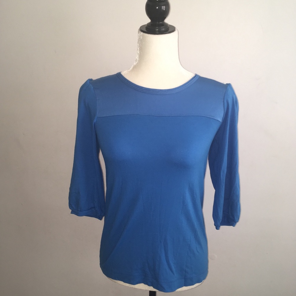Tufi Duek long sleeve Blue Top